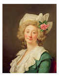 Portrait of a Lady, 1782 (Oil on Canvas) Giclee Print by Jean Francois Colson