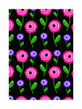 Young Florals Giclee Print by Louisa Knight