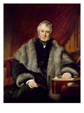 William Lamb, 2nd Viscount Melbourne, 1844 (Oil on Canvas) Giclee Print by John Partridge