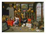 Venus at Her Toilet Giclee Print by Jan Van, The Elder Kessel