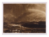 Peat Bog, Scotland, Engraved by George Clint (1770-1854) Reproduction procédé giclée par Joseph Mallord William Turner