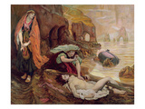 The Finding of Don Juan by Haidee, 1878 (Oil on Canvas) Giclee Print by Ford Madox Brown