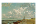 Harwich, the Low Lighthouse and Beacon Hill, C.1820 (Oil on Canvas) Giclee Print by John Constable