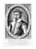 Michael Drayton (Engraving) Giclee Print by William Hole