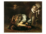 Scene of Witches from 'The Masque of Queens' by Benjamin Jonson (1572-1637) C.1785 (Oil on Canvas) Giclee Print by Henry Fuseli