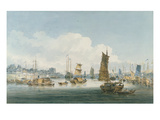 View Near the City of Tientsin, 1800 (W/C over Graphite on Wove Paper) Giclee Print by William Alexander
