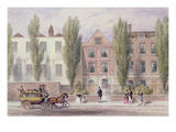 Fisher's House, Lower Street, Islington, 1838 (W/C on Paper) Giclee Print by Thomas Hosmer Shepherd