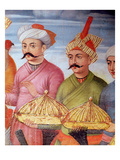 Offering Bearers at the Reception for the Ambassador of the Grand Moghul Giclee Print by  Persian