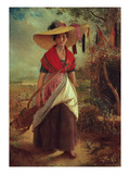 Working Girl, 1848 Giclee Print by Johann Baptist Reiter