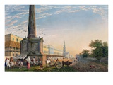 View of Writers Buildings from the Monument at the West End' Giclee Print by James Baillie Fraser