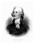 Alexander Hamilton, Engraved by Albert Rosenthal, 1888 (Engraving) Giclee Print by John Trumbull