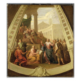 St. Paul before Agrippa, C.1710 (Oil on Canvas) Giclee Print by Sir James Thornhill