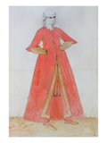 Turkish Woman (Lithograph) Reproduction procédé giclée par John White