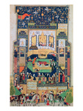 The Death of Shirin, Illustration to 'Khosro and Shirin' by Elias Nezami (1140-1209), 1504 Giclee Print by  Persian