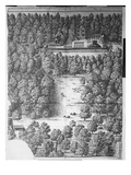 Boscobel House and Park, 1651 (Engraving) Giclee Print by Wenceslaus Hollar