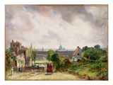 Sir Richard Steele's Cottage, Hampstead, C.1832 (Oil on Canvas) Giclee Print by John Constable