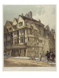 Houses Lately Standing on the North Side of Long Land, Smithfield, 1813 (Etching) Giclee Print by John Thomas Smith