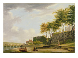 The Medway at Rochester, 1776 (Oil on Canvas) Reproduction procédé giclée par Francis Wheatley