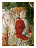Two Liveried Attendants and the Head of Lorenzo the Magnificent's Horse Giclee Print by Benozzo di Lese di Sandro Gozzoli