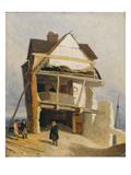 Ruined House, C.1807-10 (Oil on Millboard Mounted on Panel) Giclee Print by John Sell Cotman