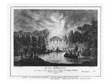 Third View of Trianon, Taken from the English Garden Between the Castle and the Temple of Love Giclee Print by Louis-Nicolas de Lespinasse