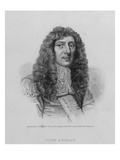 John Aubrey, Engraved by Charles Eden Wagstaff (Engraving) Giclee Print by William Faithorne