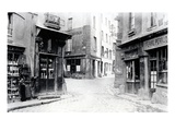 Crossroads of the Fromentel, Saint-Hilaire, Jean-De-Beauvais, Charretiere Et Mont-De-Marsan Streets Giclee Print by Charles Marville