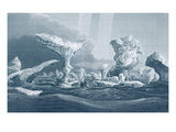 Boats in a Swell Amongst Ice, August 24, 1826 Giclee-vedos tekijänä George Back