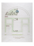 Design for the End Wall of the Eating Parlour, Headfort House Giclee Print by Robert Adam