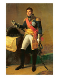 Portrait of Andre Massena, C.1853 (Oil on Canvas) Giclee Print by Edme Adolphe Fontaine