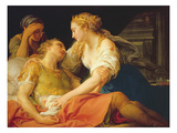 The Death of Marc Anthony, 1763 (Oil on Canvas) Giclée-tryk af Pompeo Girolamo Batoni The Death of Marc Anthony, 1763 (Oil on Canvas) Giclée-tryk af Pompeo Girolamo Batoni