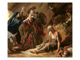 The Cave of Despair, 1772 (Oil on Canvas) Giclee Print by Benjamin West
