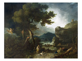 The Destruction of Niobe's Children, 1760 (Oil on Canvas) Reproduction procédé giclée par Richard Wilson