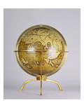 Terrestrial Globe, One of a Pair known as the 'Brixen' Globes, C.1522 Giclee Print by Martin Waldsemuller
