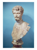 Bust of Septimus Severus (145-211) (Marble) Giclee Print by  Roman