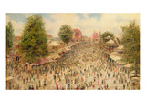 Mitcham Fair (Oil on Canvas) Giclee Print by John Glynn