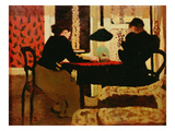 Women by Lamplight, 1892 (Oil on Canvas) Reproduction procédé giclée par Edouard Vuillard