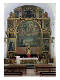 Elijah Altarpiece Giclée-Druck von Juan de Valdes Leal