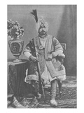 Maharaja Pratap Singhji of Jammu and Kashmir (Engraving) Giclee Print by  English Photographer