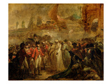 The Surrender of the Two Sons of Tipu Sahib (1749-99), Sultan of Mysore, to Sir David Baird, C.1800 Giclee Print by Henry Singleton