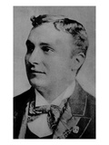 Portrait of Charles Spencer Chaplin, Sr (B/W Photo) Giclee Print by  English Photographer