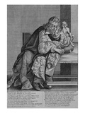 Illustration to Thomas Killigrew's Poem 'Letcherie', C.1664 (Engraving) Giclee Print by Wenceslaus Hollar