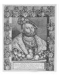 Johann Friedrich I, Elector and Duke of Saxony, 1543 (Engraving) Giclee Print by Georg Pencz