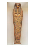 Egyptian Coffin of an Unnamed Person Decorated with Ritual Scenes, C.1050 BC (Wood) Giclee Print by Third Intermediate Period Egyptian