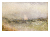 Off the Nore: Wind and Water, 1840-5 (Oil on Paper Laid Down on Canvas) Giclee Print by Joseph Mallord William Turner