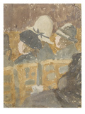 Girls in a Church (Gouache and W/C on Paper) Giclee Print by Gwen John
