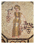 The Grape Seller (Mosaic) Giclee Print by  Roman