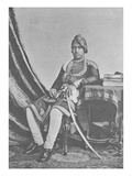 Maharaja Jashwant Singh of Bharatpur (Engraving) Giclee Print by  English Photographer
