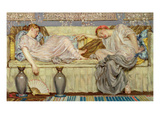 Beads (Study), C.1875 (Oil on Canvas) Giclee Print by Albert Joseph Moore