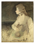 Mrs Robinson, C.1784 (Oil on Canvas) Giclee Print by Sir Joshua Reynolds